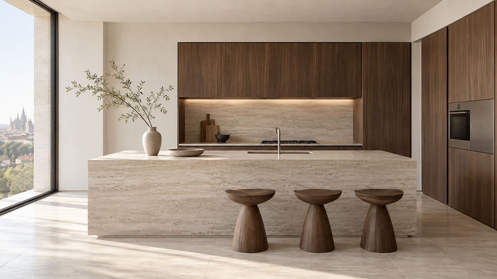 Cocina minimalista editorial